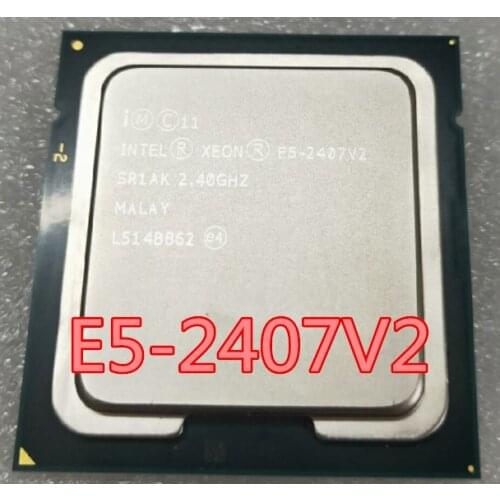 E5-2407V2 Intel Xeon E5-2407 V2 2.4GHz 4-core 10MB SmartCache LGA1356 80W 22nm Processor E5 2407 V2