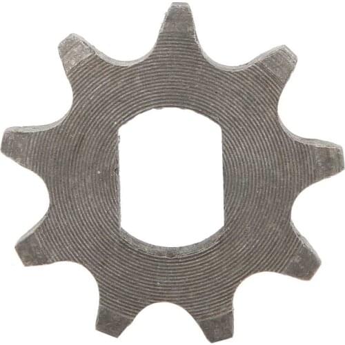 E-Bike 420 Type 9 Teeth Motor Chain Sprocket Electric Bicycle Scooter Engine Chain Pinion 9T Gear Inner 12X17mm E-Bike Accessory