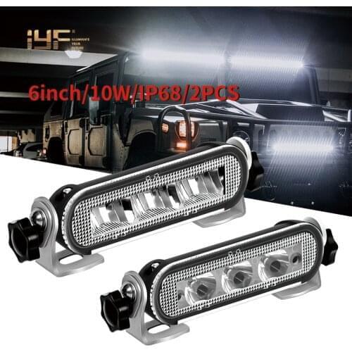 IP68 LED Light Bar/Work Light 6inch Slim Offroad LED Light Bar LED Drive Light For 4X4 4WD Truck Offroad SUV ATV