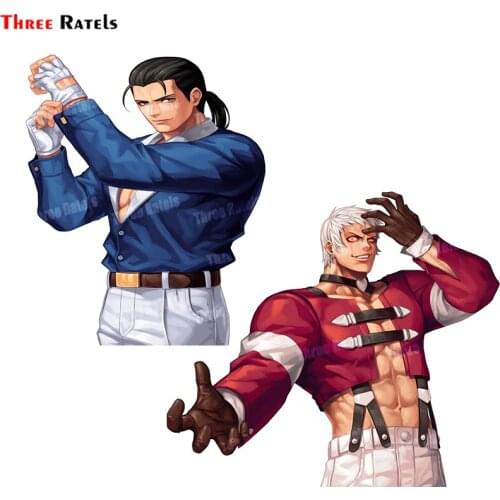 Three Ratels A301 Cool Cartoon Anime Game Robert Garcia Fighter Sticker For School Kid Gift Toy Decal Vinyl Materal Sticker