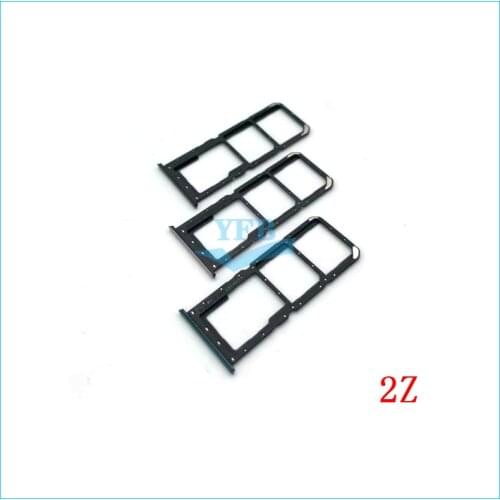 SIM Card Tray Slot Holder Adapter For OPPO Reno 2 2Z lite Micro SD Reader Card Holder Repair Replacement Parts
