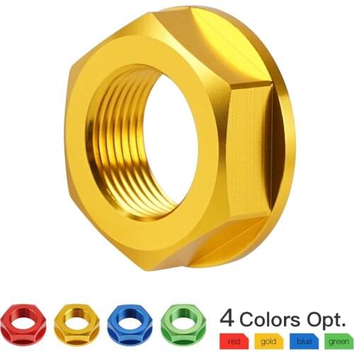 M22 Motorcycle Rear Wheel Axle Nut Screw Bolt For Suzuki RM-Z250 RM-Z450 RMX450Z RMZ 250 450 2007-2019For Honda Yamaha Suzuki