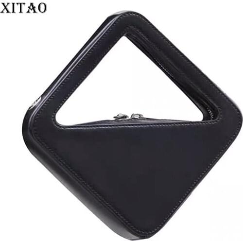 XITAO Small Design Personality Chain Shoulder Bags Fashion New All-match Diamond-shaped One-shoulder Diagonal Bag LDD1927