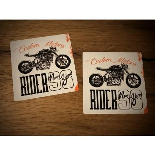 Biker Aufkleber Sticker Vintage Retro Bikes Cafe Racer Scrambler Custom #115 stickers