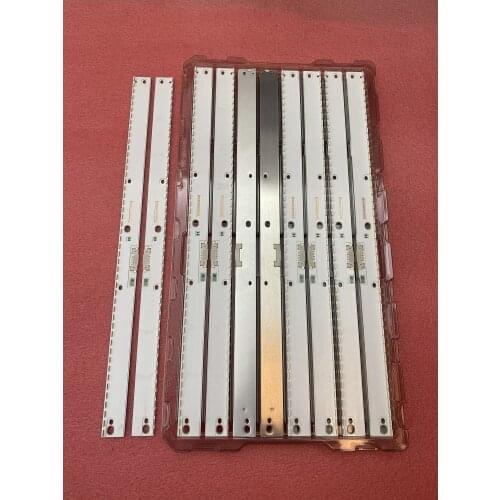 New 5set=10 PCS LED backlight strip for Samsung UE43KU6510 UE43KU6505 UA43KU6500 UN43KU7000F BN96-39677A 39676A 39678A 39679A