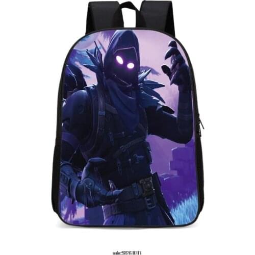 New Cartoon Fashion School bags Fortnitee Game Printed Kids Cartoon Schoolbag Fortres Boys Girls Battle Royale Backpack Lovely