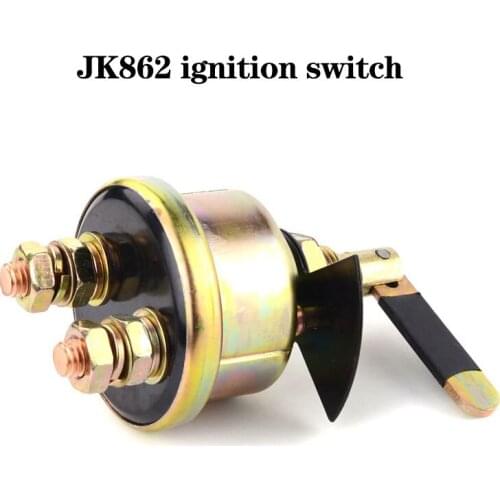 Suitable for JK862 ignition emergency stop switch power supply lock with key new high-quality excavator accessories