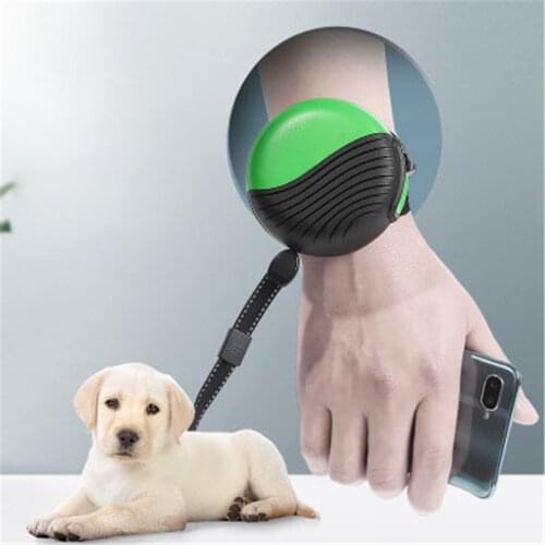 The New Pet Wrist Type Automatic Retractable Leash Dog Leash The Dog Teddy Small And Medium Dog Tractor Dog Leash