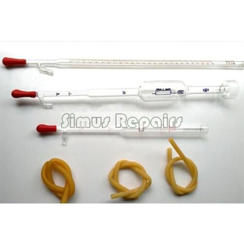 Gas-Phase Soap Film Flowmeter Chromatography Accessories Glass Flowmeter 50ml Soap Film Flowmeter 25mL Gas Flowmeter