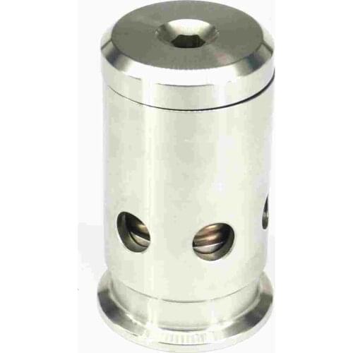 0-1/1.8/2/3 Bar Adjustable Ferrule OD 55.5mm/64mm 304 Stainless Pressure Relief Breaker Vacuum Valve Beer Bree