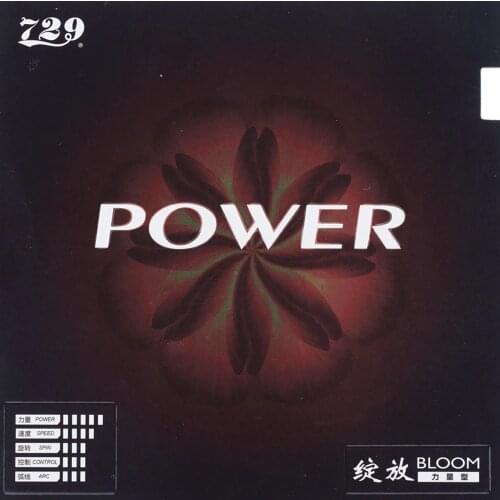 RITC Friendship729 BLOOM-POWER table tennis rubber pips in with sponge pingpong rubber