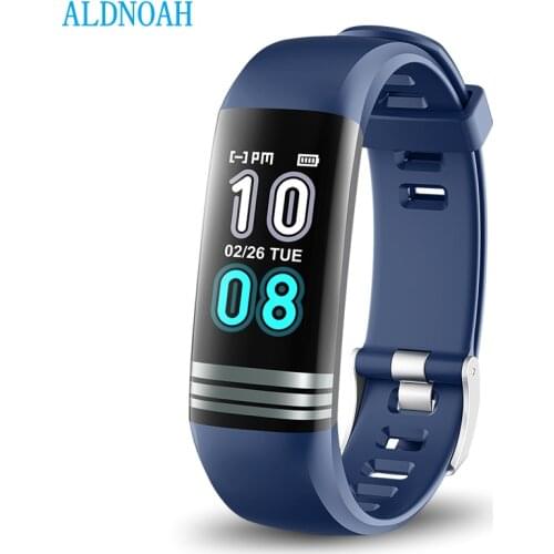 G26t 0.96 Tft Color Screen Thermometer Smartwatch 2020 Waterproof Body Temperature Smart Bracelet Bluetooth Smart Watch