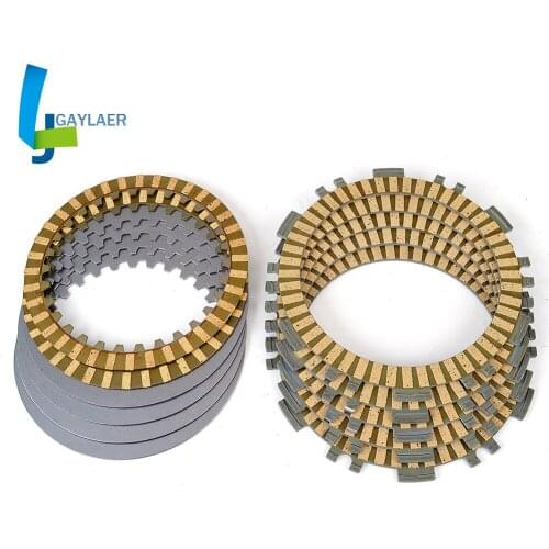 Motorcycle Clutch Plates Steel Friction Plate for Yamaha XP500 Tmax 500 2001-2011 5GJ-16321-00 5GJ-16325-00 5GJ-16324-00