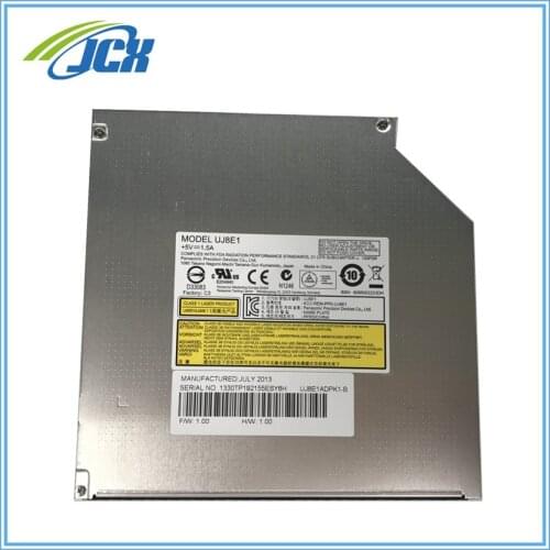 UJ8E1 UJ-8E1 UJ8E0 Super Multi 8X DVD DL Burner Dual Layer DVD-RAM 24X CD-R Writer Laptop 12.7mm SATA Optical Drive