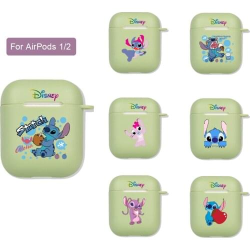 High Quality Cover for AirPods 1 2 Luxury Stitch Colorful Funny Case