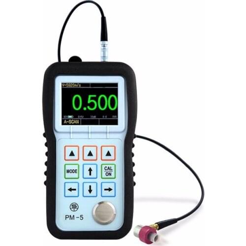 YUSHI PM-5DL Industrial High Precision Best Ultrasonic Thickness Gauge with Coating Mode