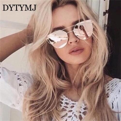 DYTYMJ 2020 Cat Eye Retro Sunglasses Women Vintage Eyeglasses Women Luxury Eyeglasses Women Brand Designer Oculos De Sol Gafas