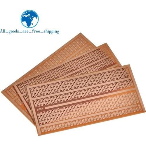 1PCS DIY Prototype Paper PCB Universal Experiment Matrix Circuit Board Two Holes Three Connected Hole Four Holes 5x9.5CM