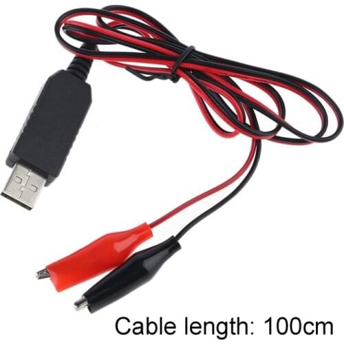 63HA DIY 2in1 Type C USB to 1.5V 3V 4.5V 6V Power Cable AA AAA C D Size Battery Eliminator for LED Light Toys Walkie Talkie