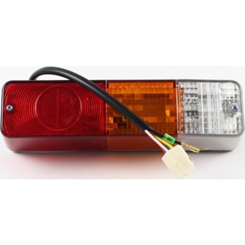 FREE SHIPPING Forklift tricolor rear light, steering light, brake light, reversing light, 12V 24V resultant force K30 K35 3 tons