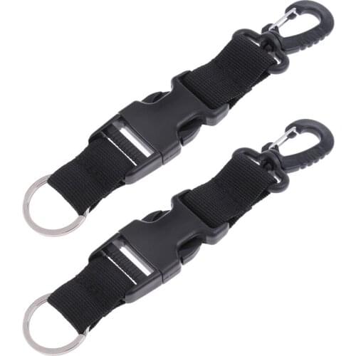 2Pack Scuba Diving Spearfishing Free Diving BCD Lanyard Quick Release Buckle For Diving Outdoor Pool Accessories