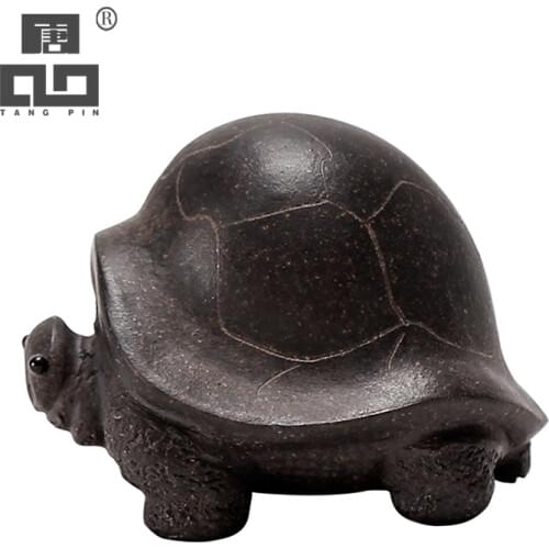 TANGPIN yixing purple clay tea pets tortoise cute zisha teapets tea accessories