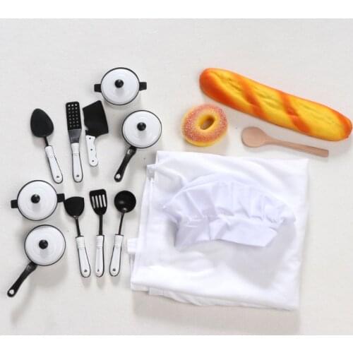 Baby Photography Props Little Chef Hat White Stretch Wrap Little Cook Creative Props Newborn Photography Accessories