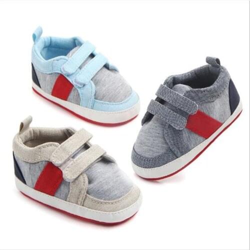 Fashion Baby Shoes Cotton First Walker Infants Antislip Sport Shoes
