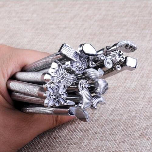 1Set 20pcs Hand Working Leather Saddle Making Tools Craft Set Carving Printing Leather Printing Lenther Tool for Leather Bag