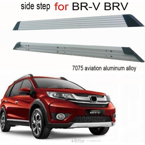 OE side step bar running board for Honda BRV BR-V 2020 2021,free drill hole,easy installation,can load 300kg,ISO9001 quality