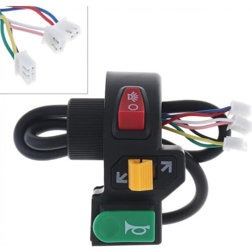 3in1 Motorcycle Pit Bike ATV Horn Turn Signal Light Switch