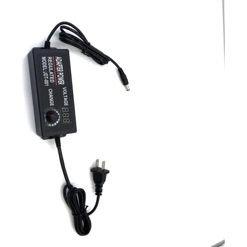 Adjustable AC to DC 3V-12V 3V-24V 9V-24V Universal adapter with display screen voltage Regulated power supply adatpor 3 12 24 v