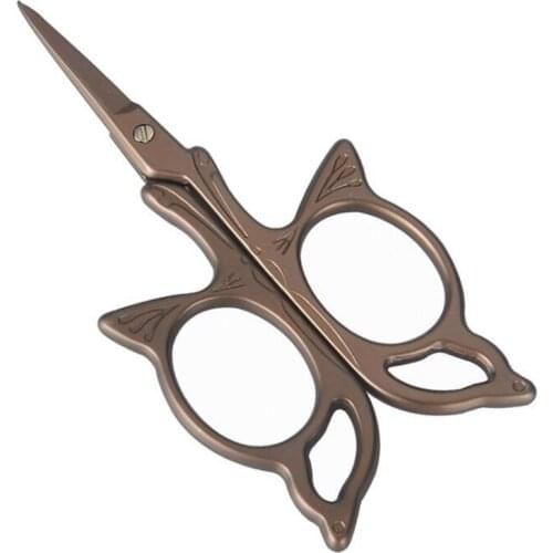 Retro Vintage Antique Scissors For Sewing Cross Stitch Tailor Butterfly Scissors Cutting Thread Scissors Tool Handicraft Craft