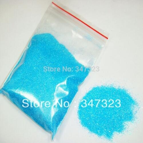 TCR11 0.2MM Blue Rainbow Color Shining Nail Glitter Powder for nail gel nail polish nail art, tatto art decoration DIY powder