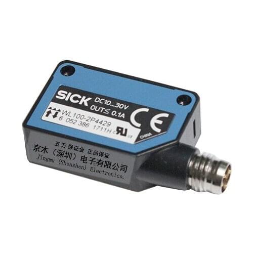 WL100-2P4429 Photoelectric Sensor with Reflector Plate 6months warranty