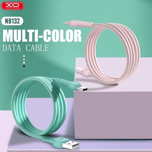 XO USB Cable For iPhone 11 7 8 Plus Charging Charger Micro USB Cable For Android USB Type C Mobile Phone Cables For Samsung S10