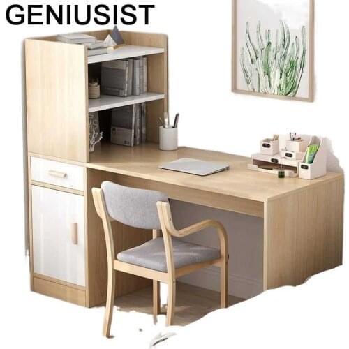 Scrivania Para Notebook Office Furniture Escrivaninha Tisch Bed Escritorio Laptop Tablo Bedside Desk Mesa Table With Bookshelf