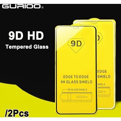 Full Cover Tempered Glass For iPhone 12 11 Pro Max 12 Mini Screen Protection Film For iPhone X XR XS Max 6 6S 7 8 Plus SE 3 2021