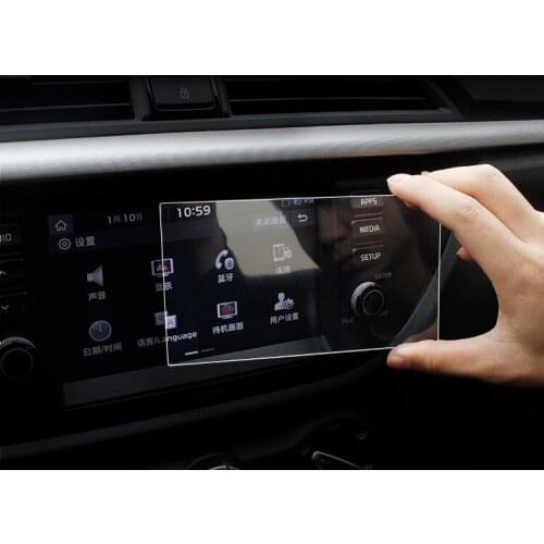 1pc for KIA K2 2017 KX CROSS Tempered film Navigation screen Resist film