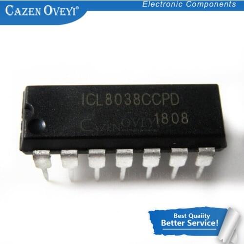 5pcs/lot ICL8038CCPD ICL8038 8038CCPD DIP-14 In Stock
