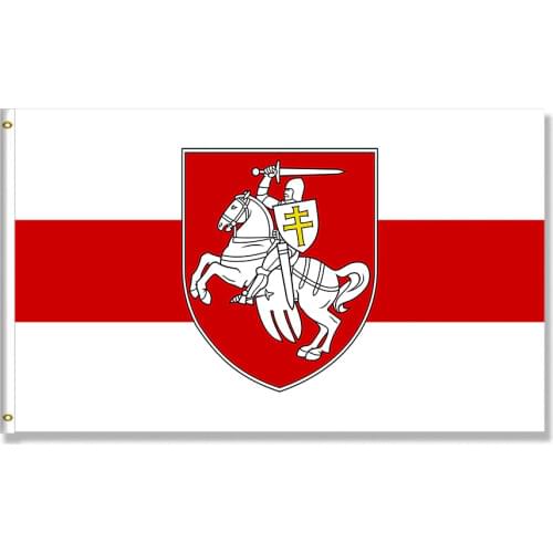 Belarus Original Pagonya Flag 3x5 Ft 90x150cm 100D Polyester Belarus White Knight Pagonya FlagFlag
