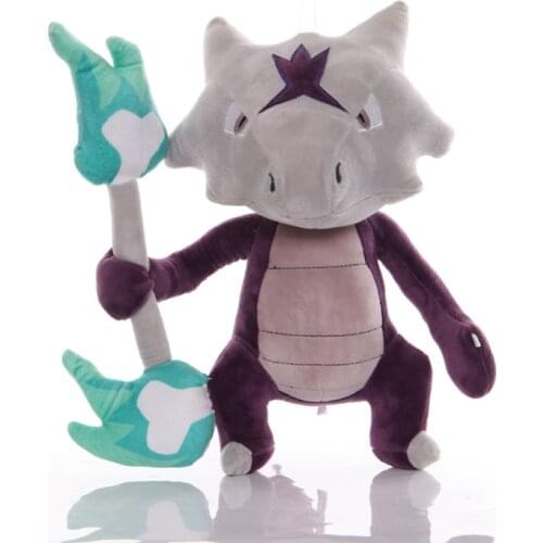 Big Size 35cm TAKARA TOMY Pokemon Marowak Plush Toys Soft Stuffed Animals Toys Doll Gifts for Children Kids