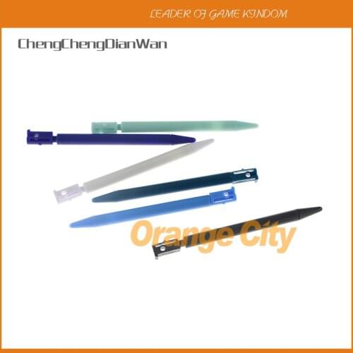 ChengChengDianWan 20pcs/lot High quality plastic Extendable Touch Pen plastic Retractable Stylus pen for 3DS