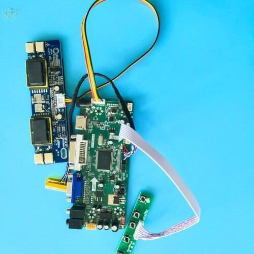 Kit for LM201WE3-TLE1/LM201WE3-TLF1 1680X1050 panel 4 lamps 30pin moitor Controller Board HDMI+DVI+VGA LCD Audio driver board