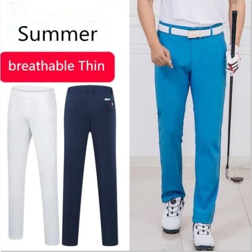 Summer thin section trousers Golf pants mens Golf sportswear light Thin and breathable Solid Colors Golf Sports pants