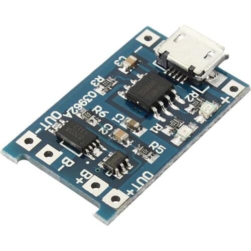 Hot-mini USB 5V 1A Lithium Battery Charging Module Lipo Charge Board + Protection