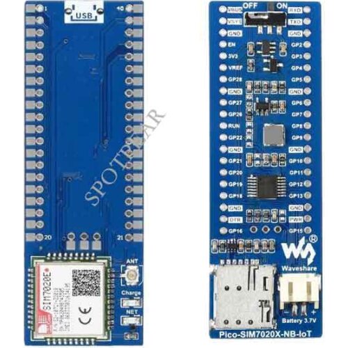 SIM7020E NB-IoT Module For Raspberry Pi Pico, for Europe, Australia, Asia, Africa