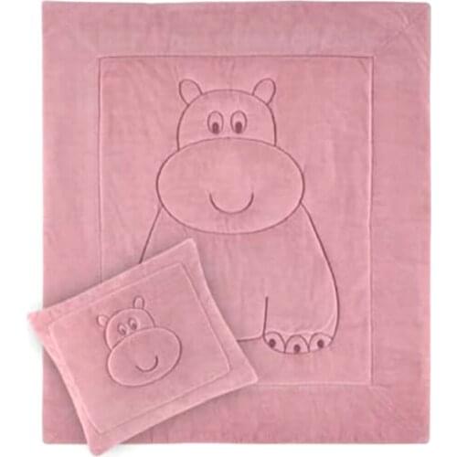 Baby blanket and pillow set, velvet baby blanket and pillow set, soft baby sleep set, high quality velvet baby blanket gift set