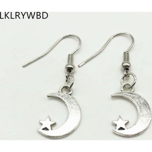 Creative New Products Popular Moon Stars Earrings Arrow Wear Heart Earrings Unique Earrings Creative Earrings