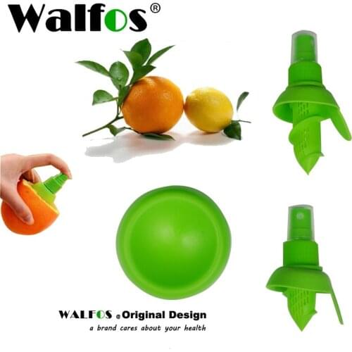WALFOS 3 Pieces Creative Lemon Sprayer Fruit Juice Citrus Lime Juicer Spritzer Kitchen Gadgets Spray Fresh Fruit Juice Tools